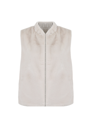 Gabrielle gilet - 25WZC17 - Sand - Kleding - Blazers & vestjes