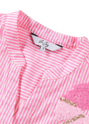 Kleedje Tanja -L-51-G – Fuchsia by Vila Joy