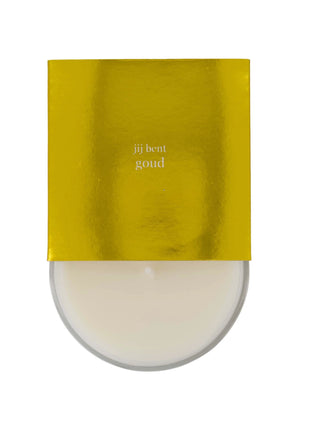 Geurkaars in wikkel jij bent goud - wit/goud by Zusss