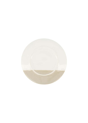 Gebaksbordje - liefs - wit/zand - Lifestyle - Koken & Tafelen - Servies