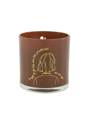 Geurkaars glas vrouw - bruin - Cadeau’s & Lifestyle - Woonkamer - Kaarsen & Geurkaarsen