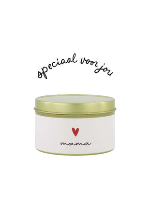 Geurkaars in katoenen zakje mama - wit - Baby & Peuter - Accessoires