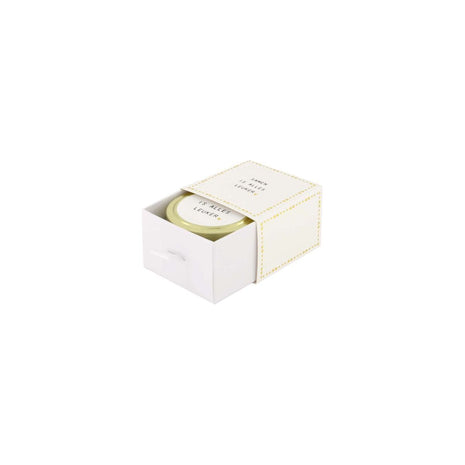 Geurkaars in schuifdoosje - samen is alles leuker - wit/goud - Lifestyle - In huis - Kaarsen - In een pot