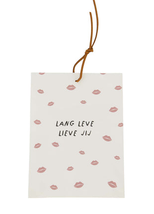 Geurzakje - ’lang leve’ - wit/roze - Cadeau’s & Lifestyle - Bad & Bed - Geuren