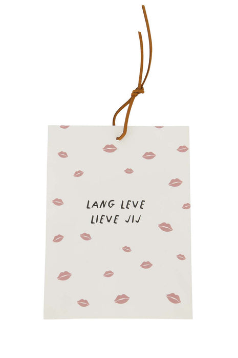 Geurzakje - ’lang leve’ - wit/roze - Cadeau’s & Lifestyle - Bad & Bed - Geuren