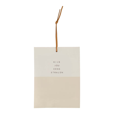 Geurzakje - stralen - wit/zand - Lifestyle - Geuren
