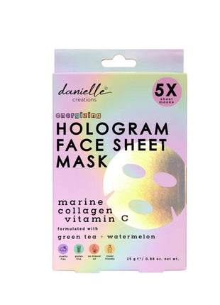 Gezichtsmasker - Hologram - 5 stuks - Lifestyle - Bad & Bed - Verzorging