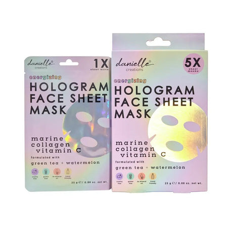 Gezichtsmasker - Hologram - 5 stuks - Lifestyle - Bad & Bed - Verzorging
