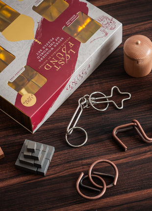 Ensemble de 7 puzzles des Sept Merveilles du Monde