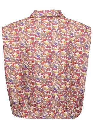 Gilet animal - multicolor - 55719-20 - Kleding - Blazers & vestjes