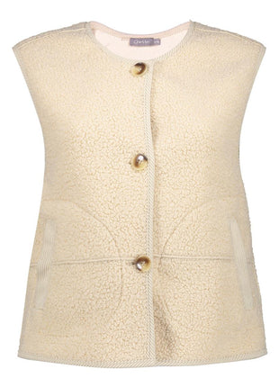 Gilet teddy + zipper - 55848-19 000016 - Kleding - Blazers & vestjes