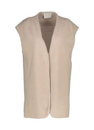 Gillet - Dacca B503 - Beige - Kleding - Truien en cardigans