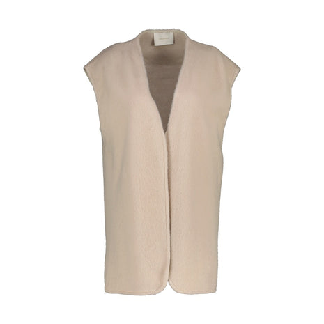 Gillet - Dacca B503 - Beige - Kleding - Truien en cardigans