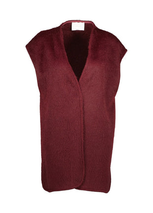 Gillet - Dacca B503 - Bordeaux - Kleding - Truien en cardigans