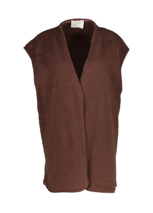 Gillet - Dacca B503 - Choco - Kleding - Truien en cardigans