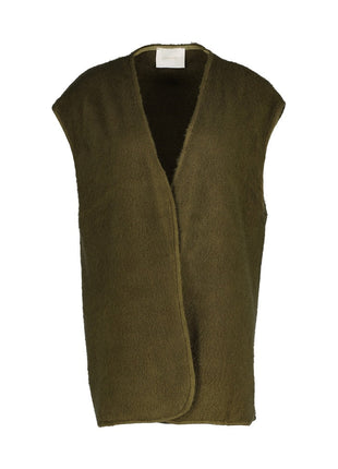 Gillet - Dacca B503 - Khaki - Kleding - Truien en cardigans