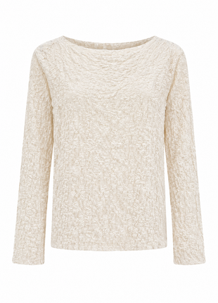 Top lange mouw - Kantje - Giselle B610 - Gesso