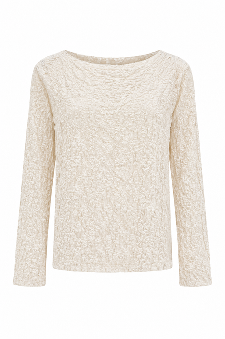Top lange mouw - Kantje - Giselle B610 - Gesso