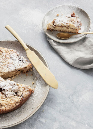 Gouden cakeset (roestvrij) - Lifestyle - Koken & Tafelen - Servies