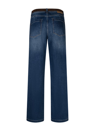 Jeans - Colette & belt dark stone - SRB4991