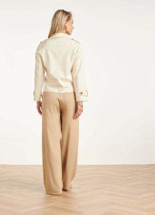 Vestje met knopen - 26217 - White by Smashed Lemon