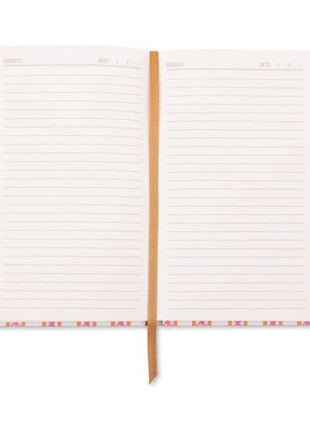 Tulip Journal - Orange Check by Designwork Ink