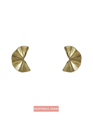 Half Lily Stud - 14K - Modeaccessoires - Juwelen - Oorbellen