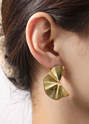 Half Lily Stud - 14K - Modeaccessoires - Juwelen - Oorbellen