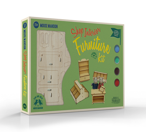 Het Muizenhuis Meubelkit - Winkel - Baby & Peuter - Muizenhuis - Knutselproducten