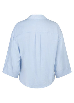 Amalia Blouse Shine - SRB4819 by Red Button
