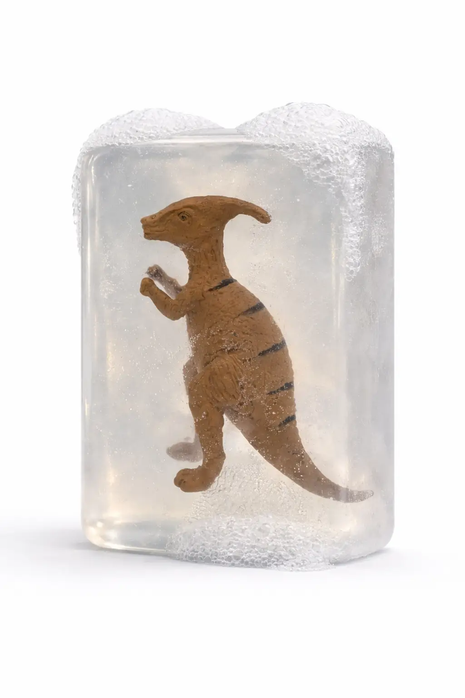 Verrassingszeepje - Parasaurolophus by Ludi Soap