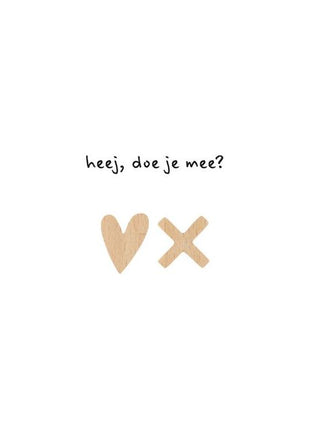 Houten spelletje - Boter kaas en eieren - Lifestyle - Spelletjes & Plezier