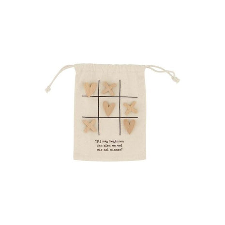 Houten spelletje - Boter kaas en eieren - Lifestyle - Spelletjes & Plezier