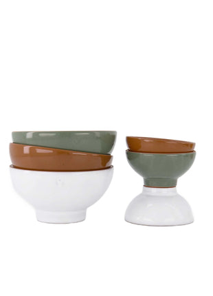 Schaaltje terracotta hartje - Wit - 0702-0065 by Zusss