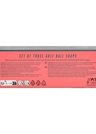 Golballen (3) zeep - on a Rope - Sandalwood by Gentlemen's Hardware