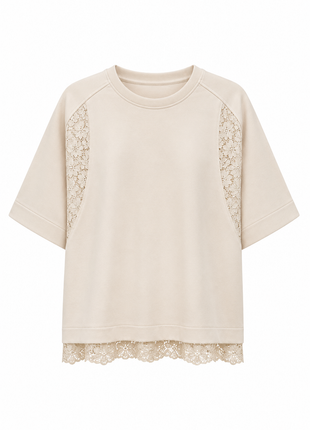 Sweater - Agreale - B609 - Gesso