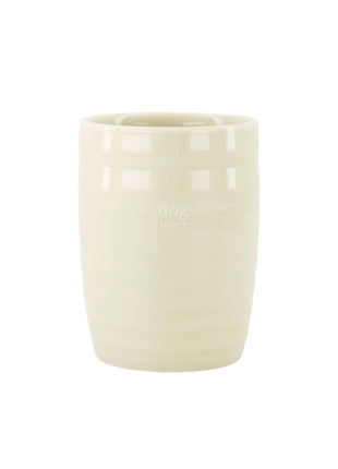 Koffiemok dog lover - zand/bruin by Zusss