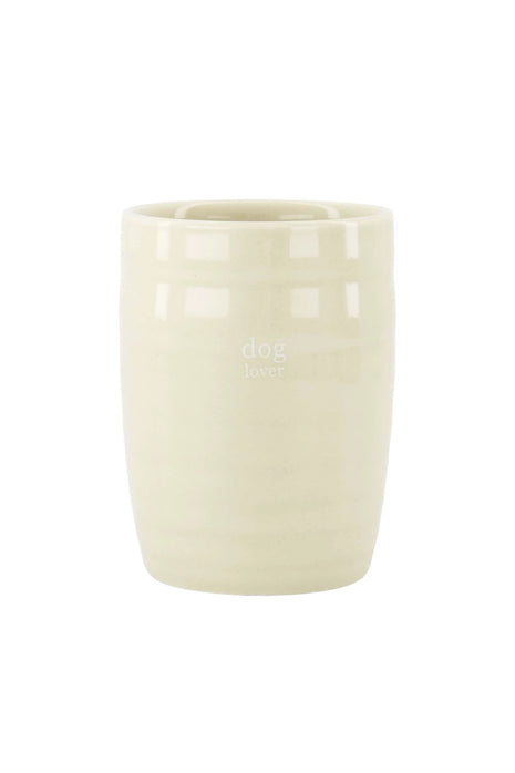 Koffiemok dog lover - zand/bruin by Zusss