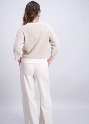 Trui - 842187 – Ecru beige by Signe Nature