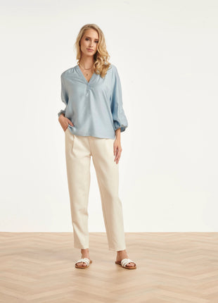 Broek - 26071 - White by Smashed Lemon