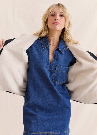Jas - Guzmania (blue nuit) - Kleding - Jassen