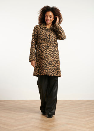 Jas Leopard 25542 Kleding Jassen