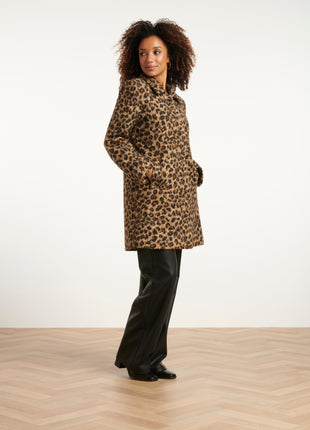 Jas Leopard 25542 Kleding Jassen