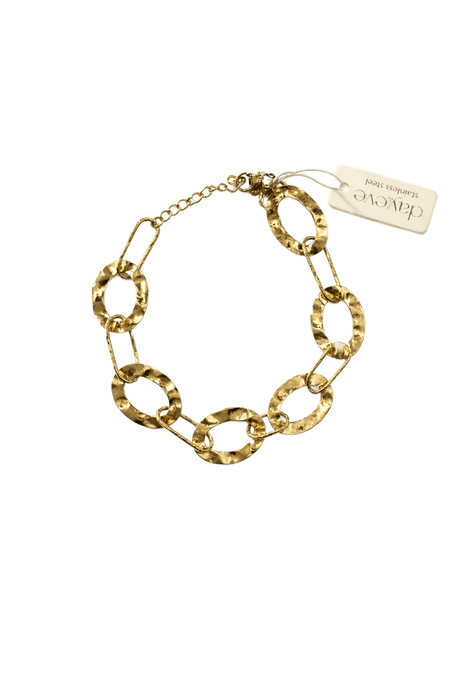 Armbandje - Flat Oval Link - B61470-2 by Day & Eve