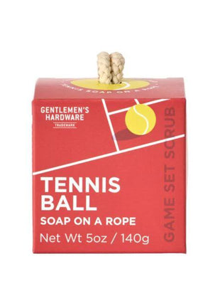 Tennisbal zeep - on a Rope - Sandalwood by Gentlemen's Hardware
