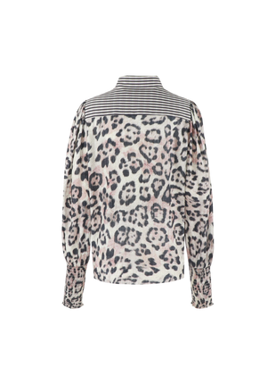 Joanne blouse - 25WBC12 - Bronze/Black - Kleding - Blouses