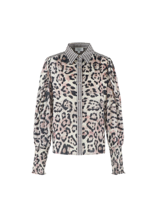 Joanne blouse - 25WBC12 - Bronze/Black - Kleding - Blouses