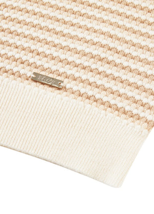 Gilet - Krista -L-13-O – Light beige