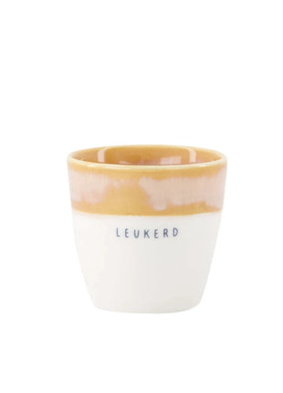 Espressomok leukerd - wit/roze by Zusss