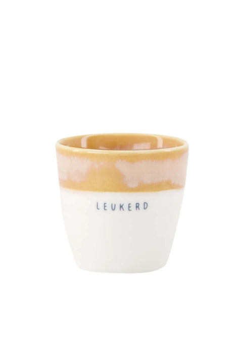 Espressomok leukerd - wit/roze by Zusss